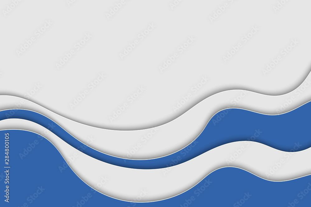 Background with blue waves. Abstract wavy blue paper background. Background with blue waves. Abstract wavy blue paper background.