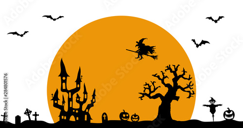 scary Halloween background