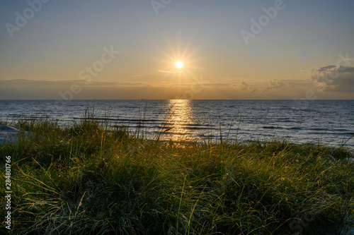 Sonnenuntergang an der Ostsee, Darß