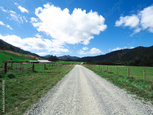 road in the countryside