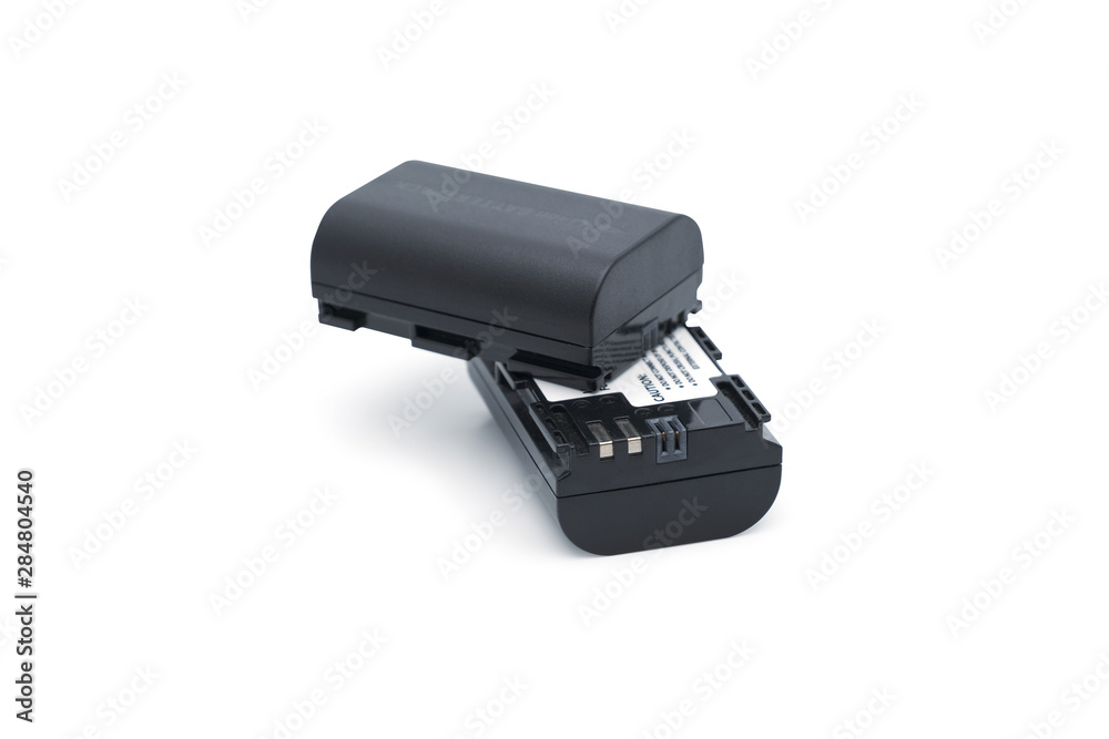 Lithium-Ion battery pack isolated on white background Lithium-Ion battery pack isolated on white background