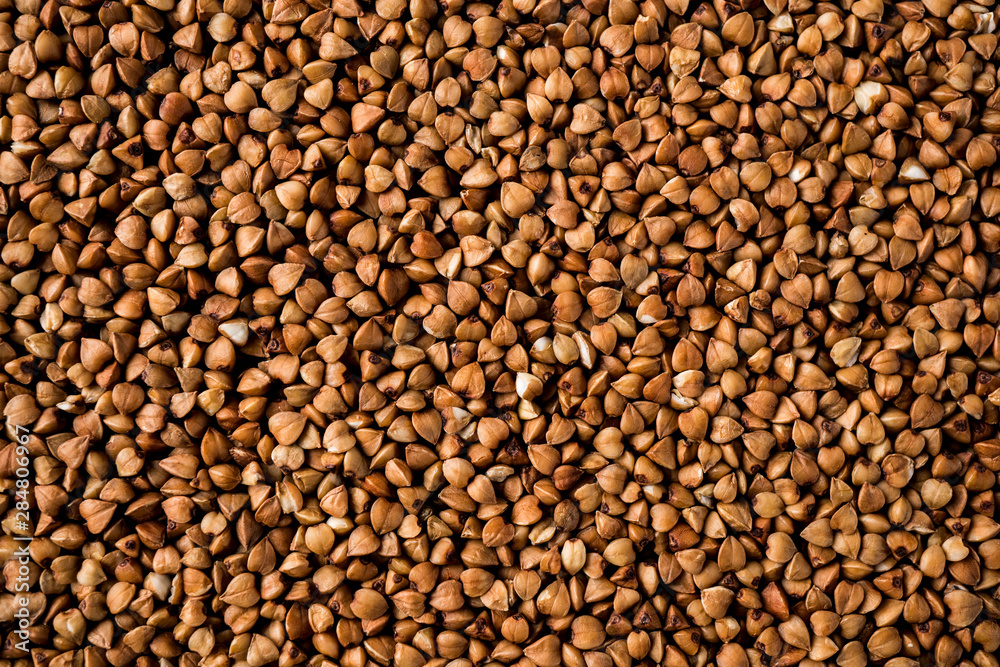 Buckwheat texture. Background image of buckwheat Buckwheat texture. Background image of buckwheat