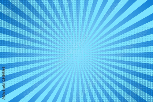 Comic book halftone background. Vintage superheroes comics poster backdrop, retro halftone texture and superhero comic pop art books dialog page vector background