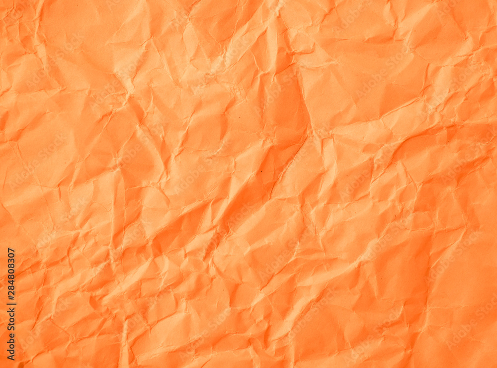 Fototapeta premium Texture sheet of crumpled paper. Background image