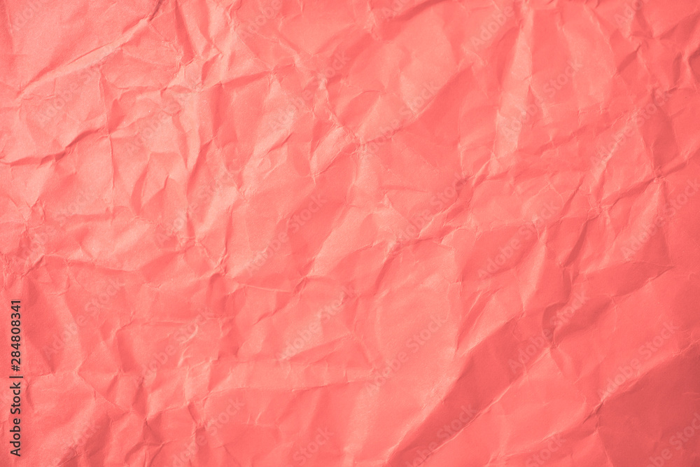 Fototapeta premium Texture sheet of crumpled paper. Background image