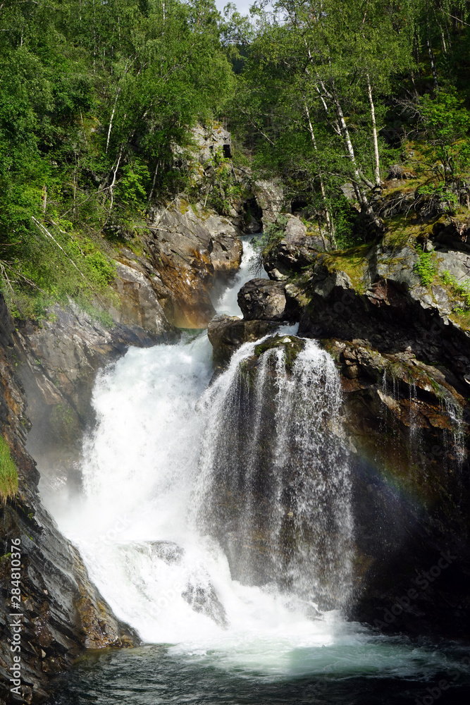 Fototapeta premium Ulafossen waterfall