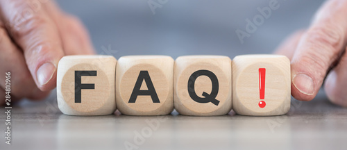 фотографія Concept of faq