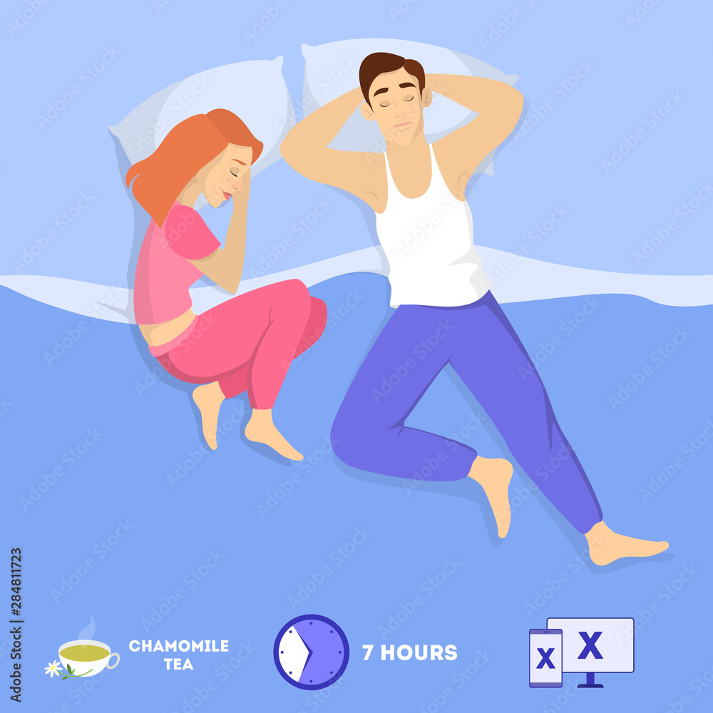 Rules of healthy sleep. Bedtime routine for good sleep