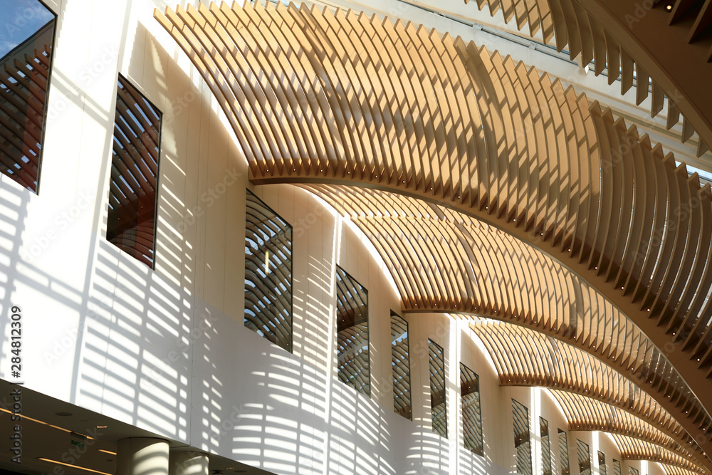 Obraz premium View of vaulted ceiling