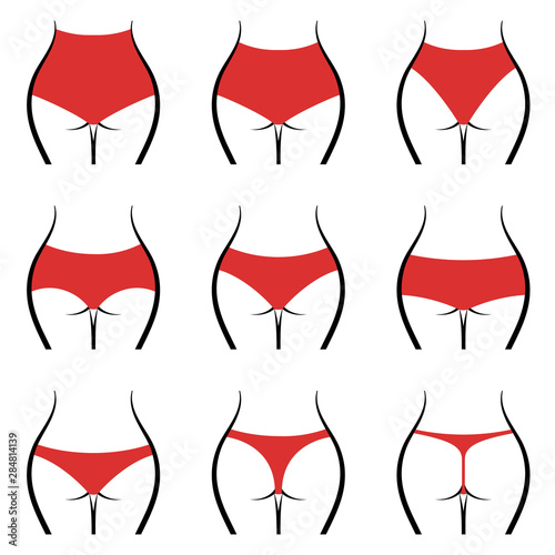 woman's underpants set