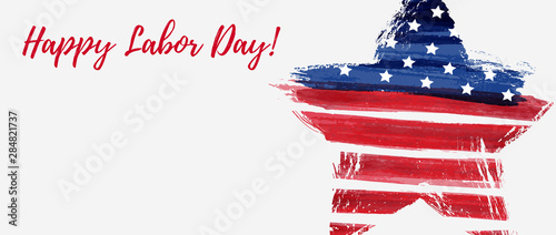 USA Labor day background