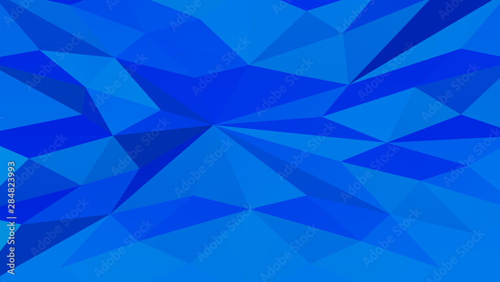 Blue polygonal geometric surface background. 3D rendering. Blue polygonal geometric surface background. 3D rendering.