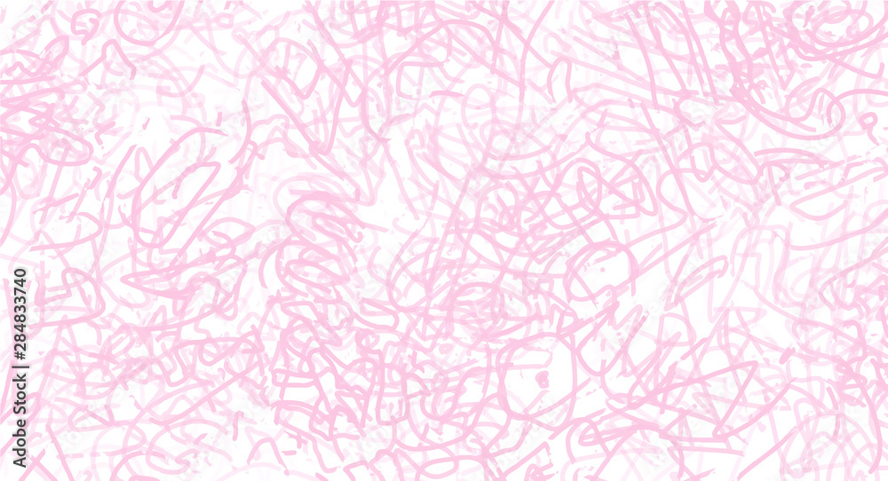 Abstract pink line background, vector.