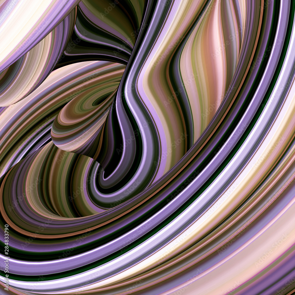 Line background. 3d illustration, 3d rendering.