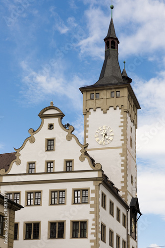 Tower of the Old Town Hall Wuerzburg photo