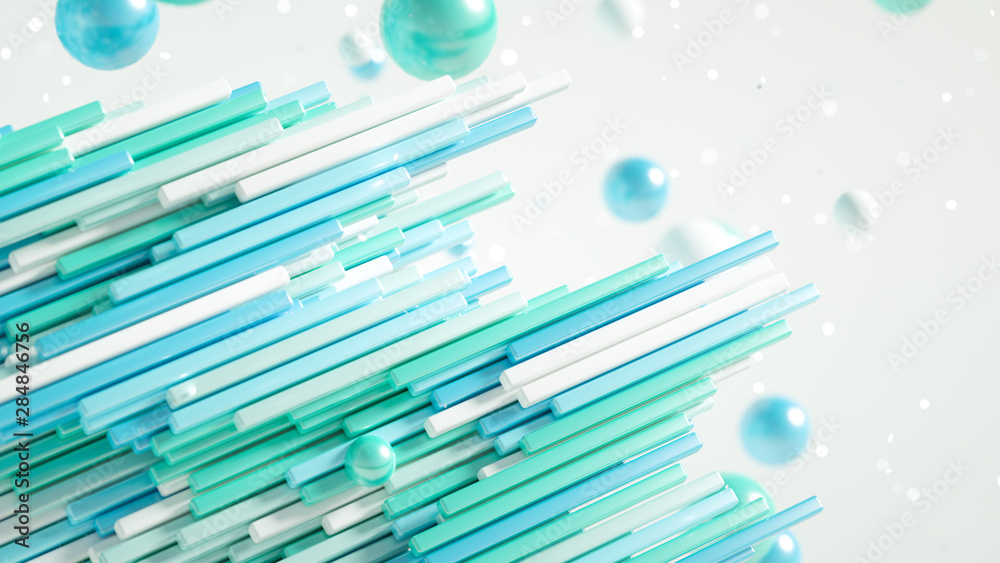 Technology geometry abstraction background. 3d illustration, 3d rendering. Technology geometry abstraction background. 3d illustration, 3d rendering.