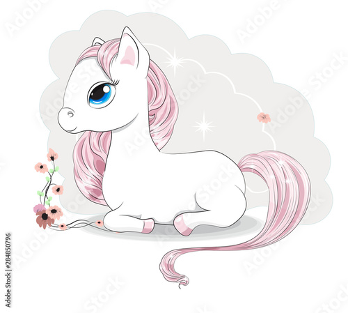 white pony