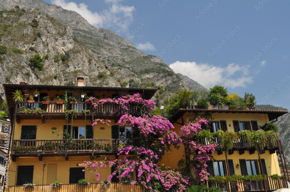italian village in tuscany italy