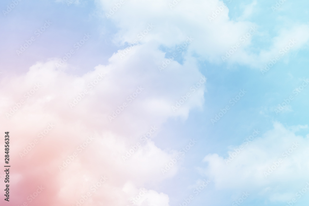 Cloud background with a pastel colour Cloud background with a pastel colour