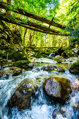 waterfall - rottach-egern - bavaria photo