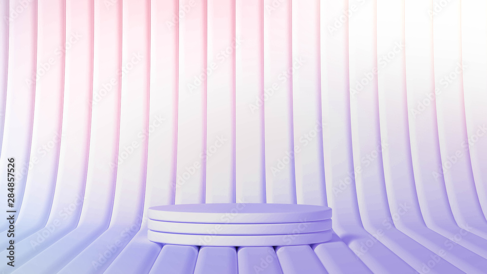 Minimalism abstract background, pedestal. 3d illustration, 3d rendering. Minimalism abstract background, pedestal. 3d illustration, 3d rendering.