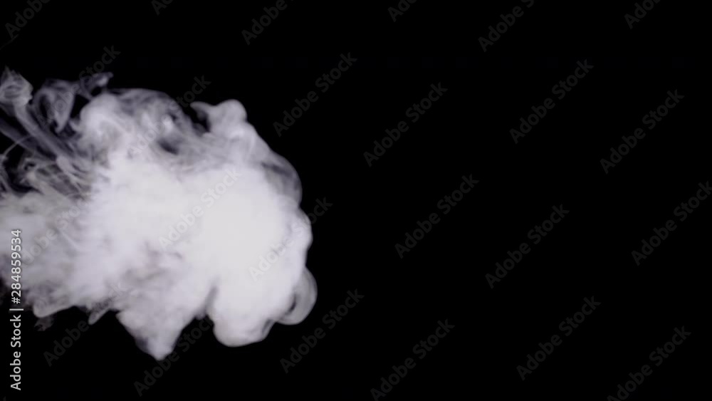 Realistic smoke, fog, cloud isolated on black background, screen mode for blending overlay effect. Slow motion 4K shot. Atmospheric smoke VFX haze. Spooky Concept. Realistic smoke, fog, cloud isolated on black background, screen mode for blending overlay effect. Slow motion 4K shot. Atmospheric smoke VFX haze. Spooky Concept.