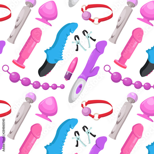 purple sweet sex toy set 