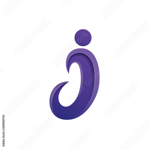 letter j logo icon