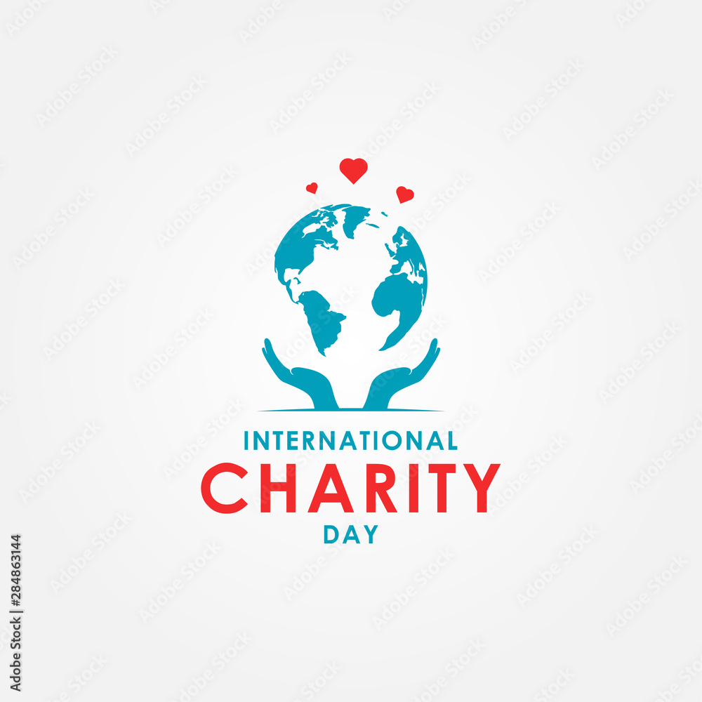 International Day of Charity Vector Design Template
