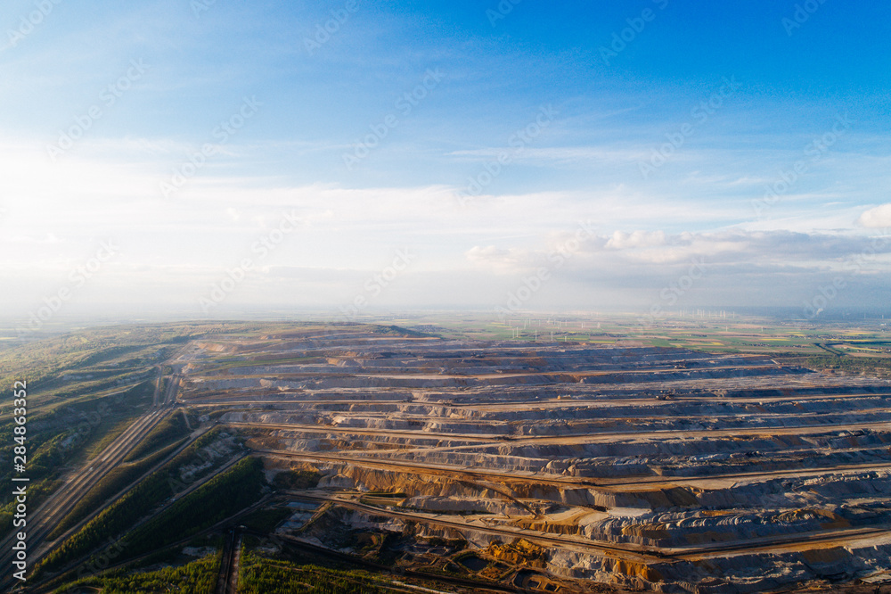 Obraz premium Tagebau Hambach