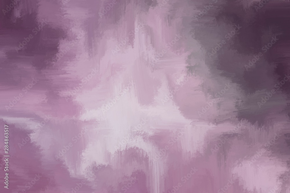 Pink beautiful background made by paint smeared on canvas