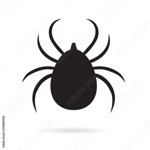 tick lyme insect icon- vector illustration