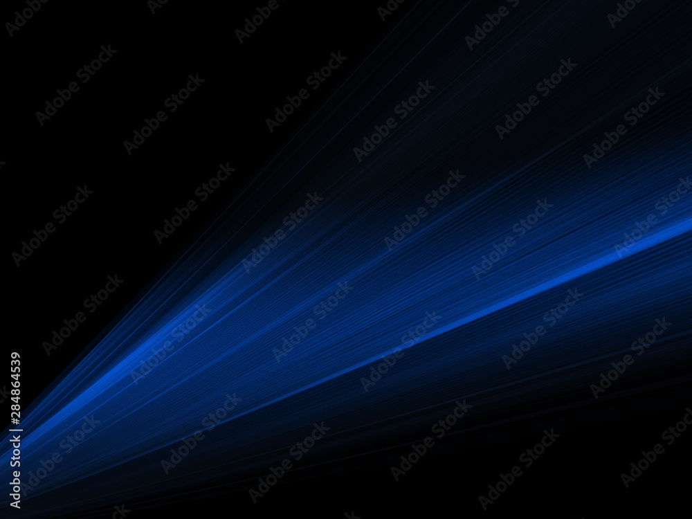 Abstract blue ray background illustration