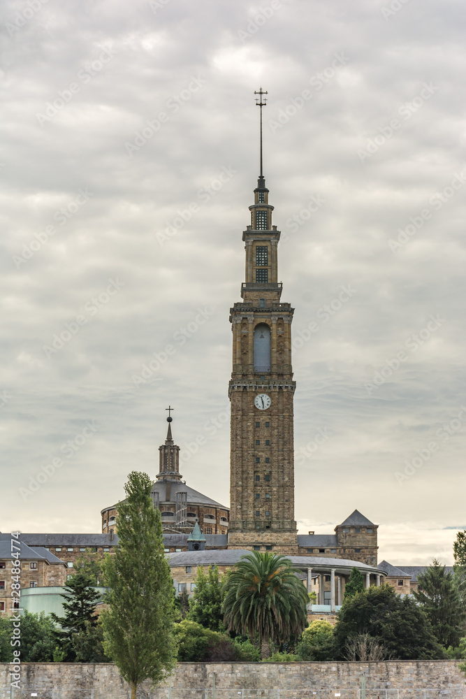 The Labor University of Gijón is located in the municipality of Gijón. It is one of the most beautiful monuments in Asturias (Spain)