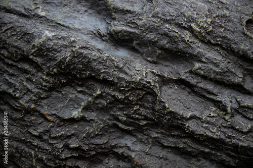 Dark grey black slate background or texture.