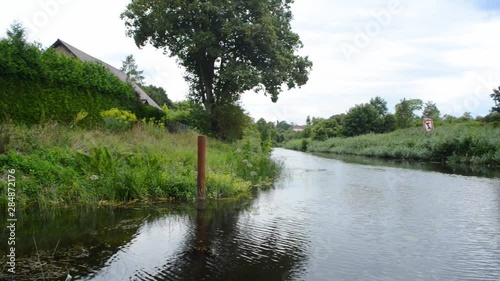 Templin, Germany, Uckermark region, the canal in Templin nature and water photo