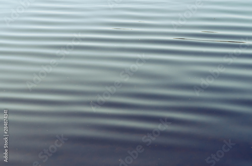Beautiful ripples on a lake