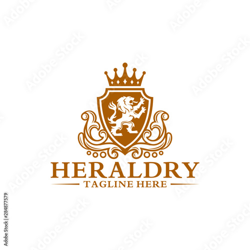 Heraldry Logo Collection Vector Template