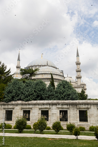 Suleymaniye Camii mosque in the center of Istanbul city, Turkey