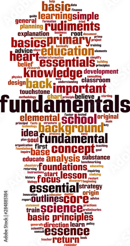 Fundamentals word cloud