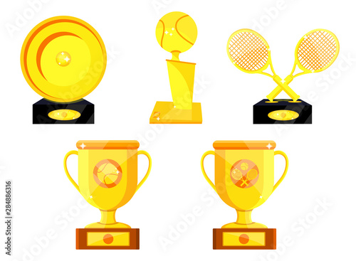 sport tennis trophy