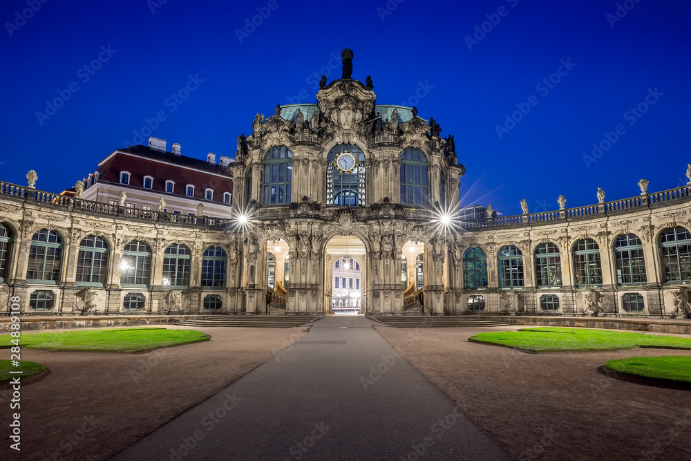 Zwinger Palace,  museum complex and most visited monument in Dresden, Germany