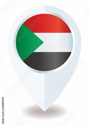Free Download Flag of Sudan, Republic of the Sudan, is a country in Northeast Africa. Template for award design, an official document with the flag of Sudan. Bright, colorful vector illustration. - GFXLoad