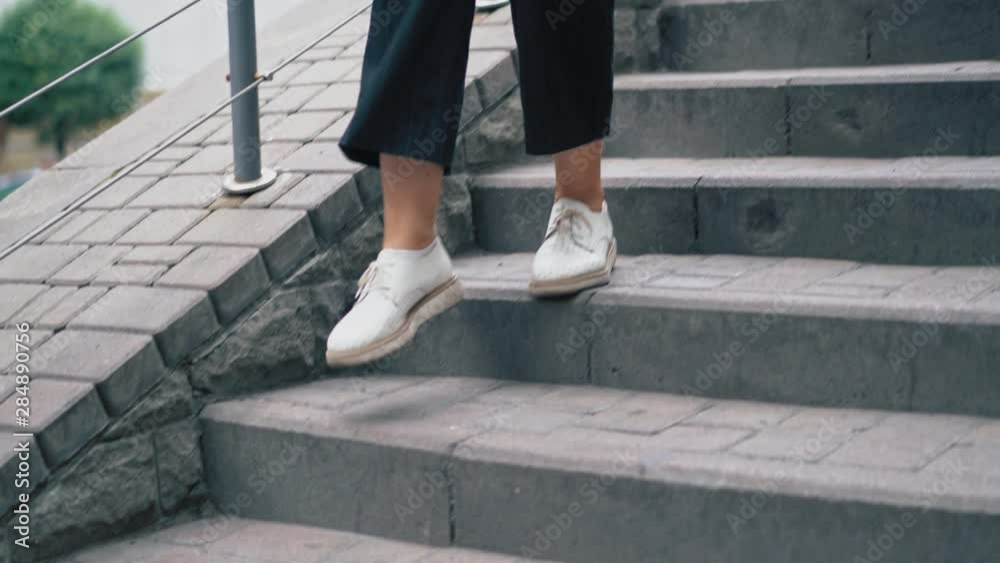 The Woman Walking Down The Street The Woman Walking Down The Street