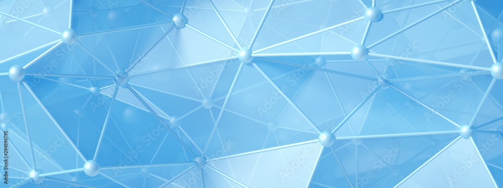 Blue, turquoise background with crystals, triangles. 3d illustration, 3d rendering. Blue, turquoise background with crystals, triangles. 3d illustration, 3d rendering.