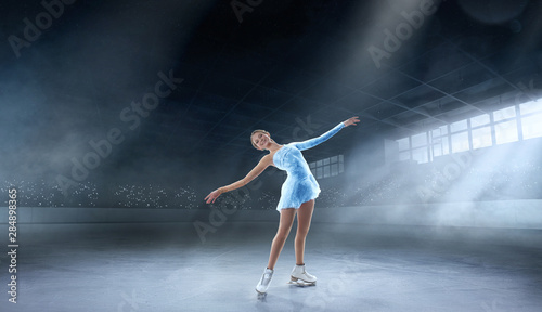 Canvas Print Figure skating.
