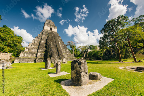 TIKAL, GUATEMALA AUGUST located in El Peten department, Tikal National Park. photo