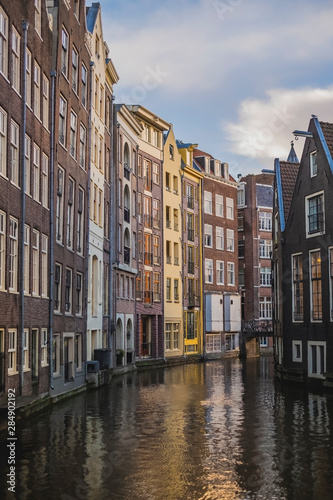 Traveling true out Amsterdam Netherlands © adelbrecht