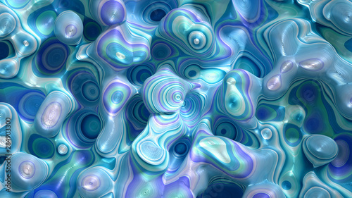 Bright, juicy abstraction background. 3d illustration, 3d rendering.