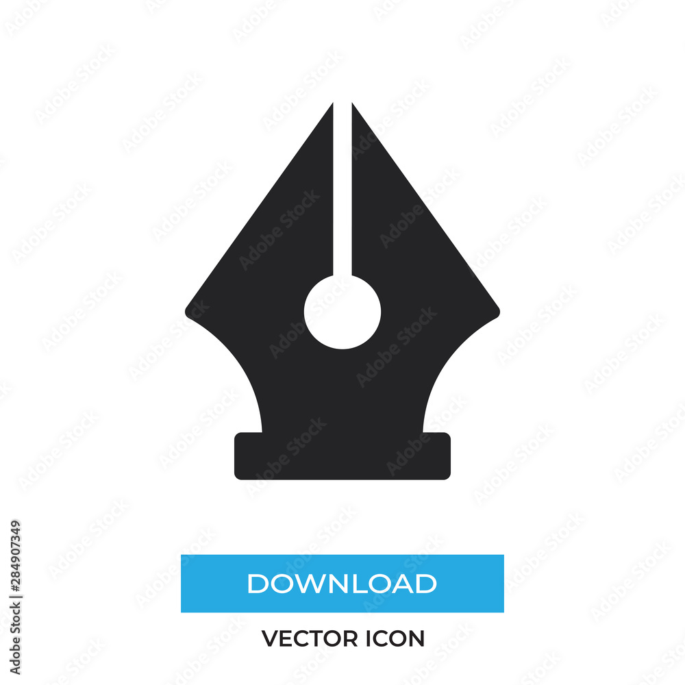 Pen tool vector icon, simple sign for web site and mobile app. Pen tool vector icon, simple sign for web site and mobile app.